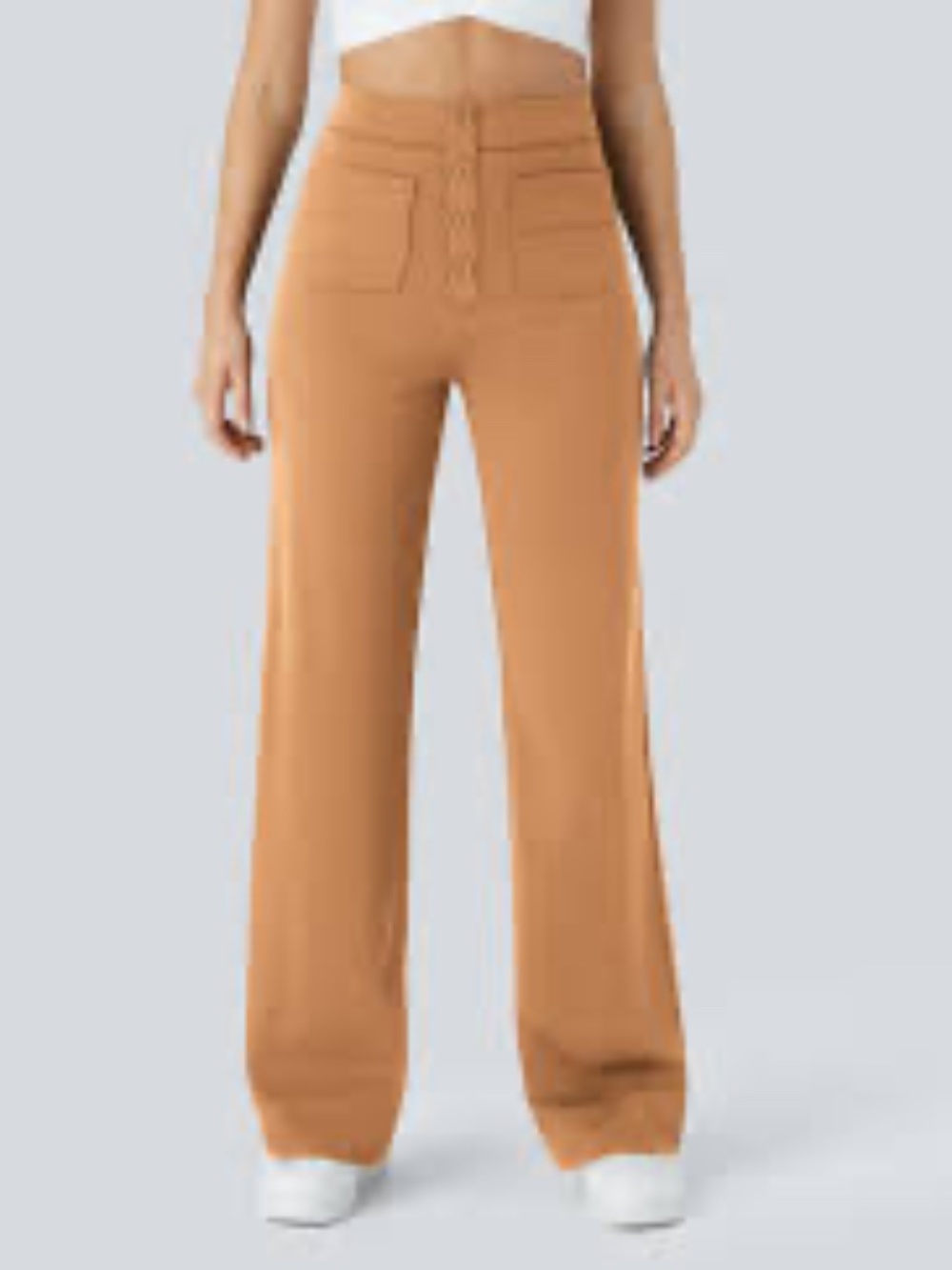 NWT Halara High-Waisted Wide-Leg Work Trousers - Size XL